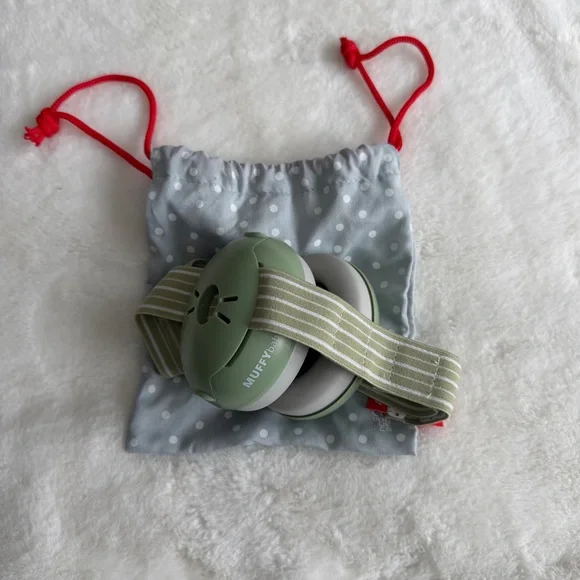 Alpine Muffy Baby Ear Protection Green - Picture 6 of 7